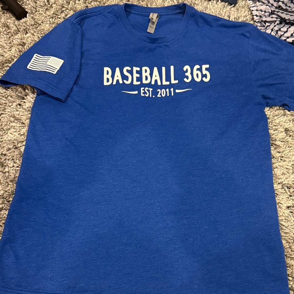 Next Level Apparel Blue T-Shirt